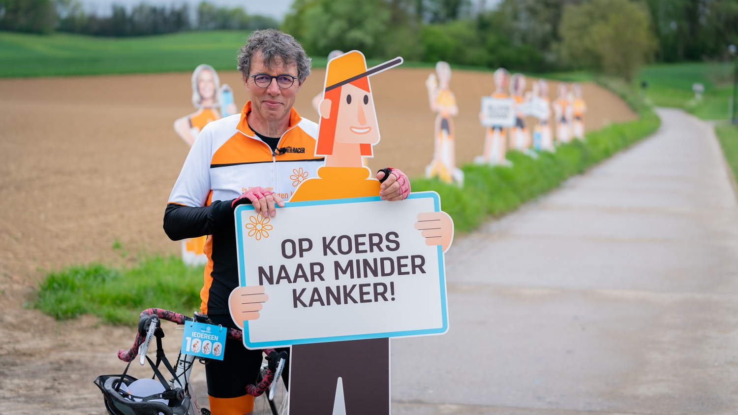 Marc Michils met bordman