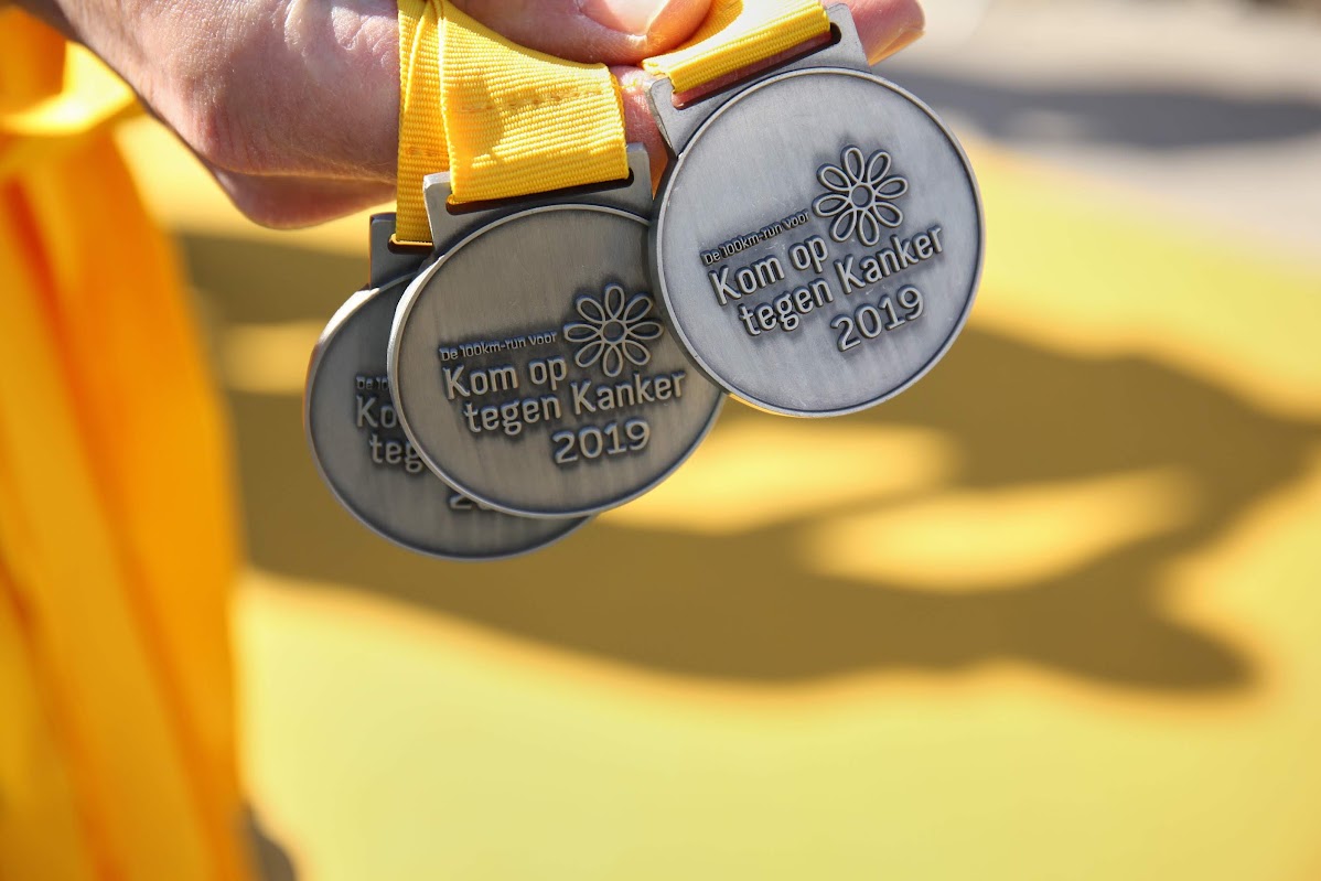 Medailles 100km-run 2019