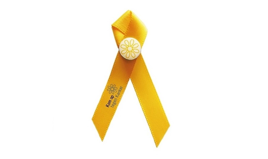 Gele lintje Dag tegen Kanker