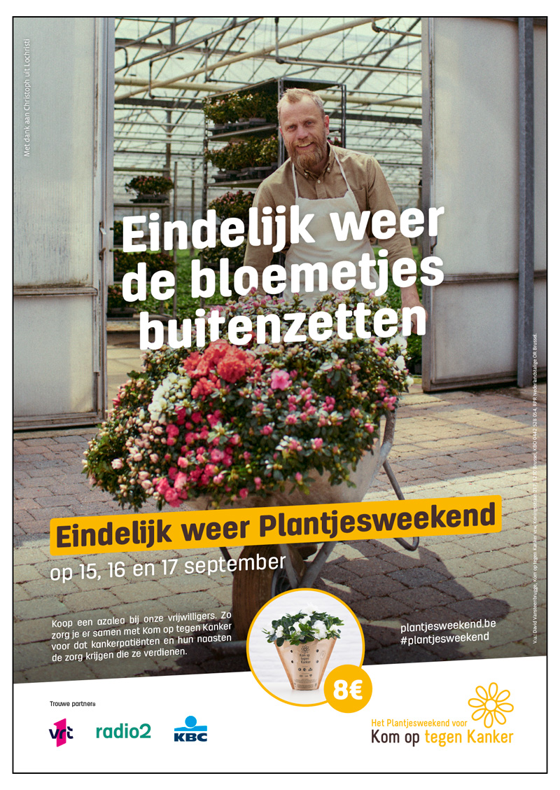 Plantjesweekend 2023 - Campagnefoto - Promotie - man