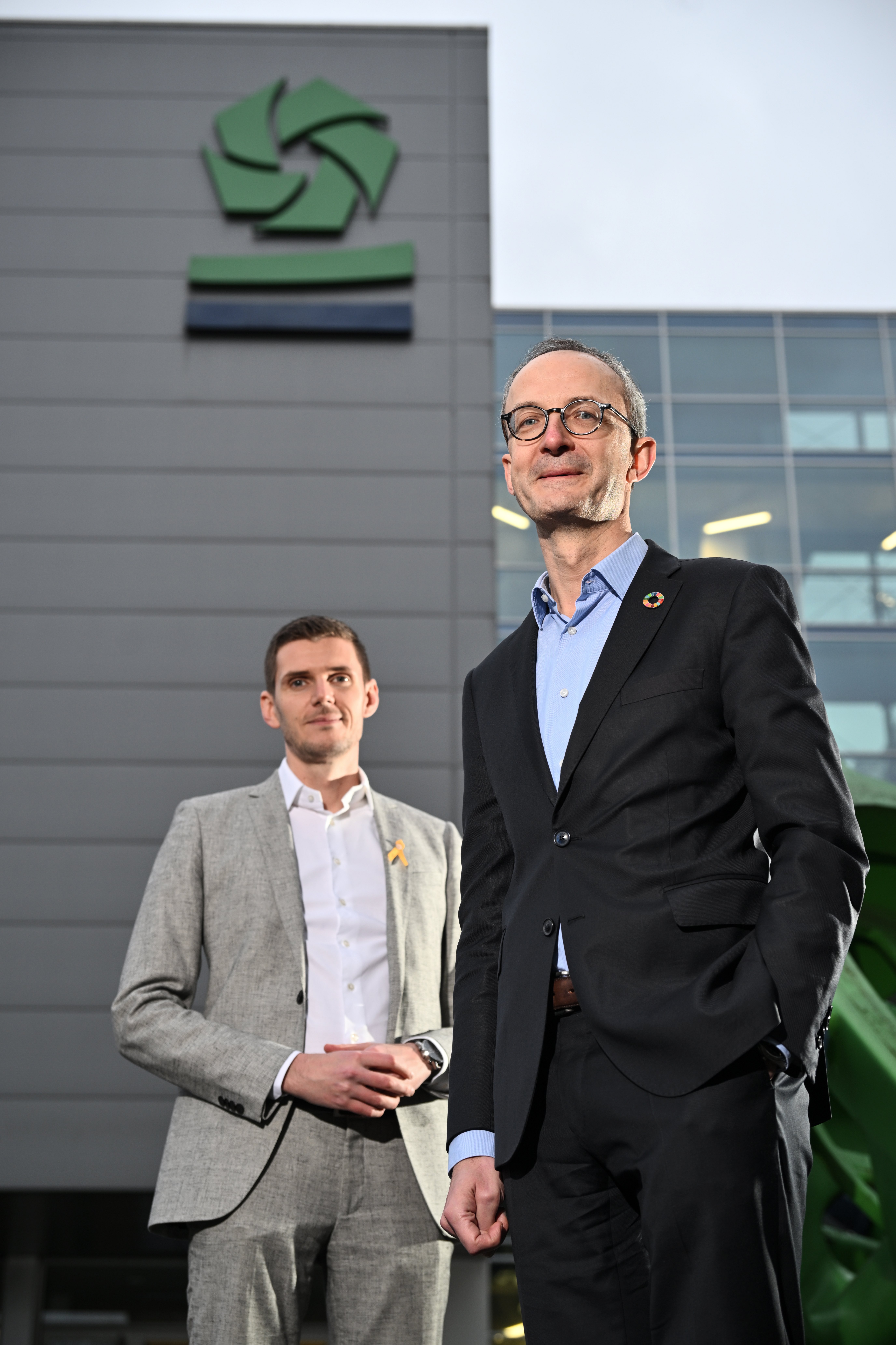 David Vansteenkiste en Luc Vandenbulcke