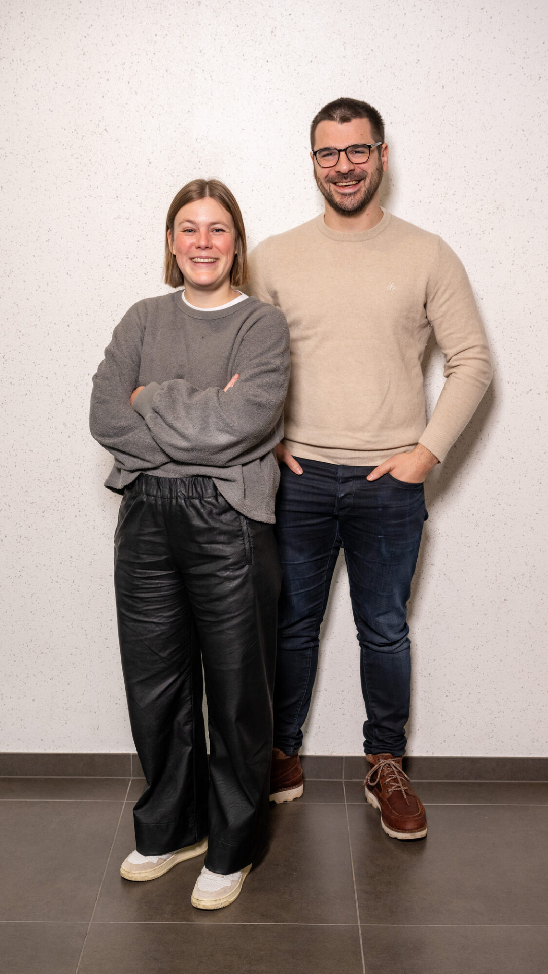 Steven Vanderstichelen en Sabet Vansteenbergen