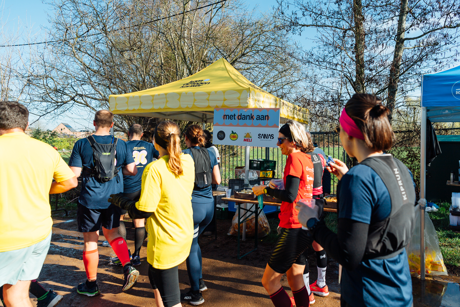 100km-run bevoorrading sponsors