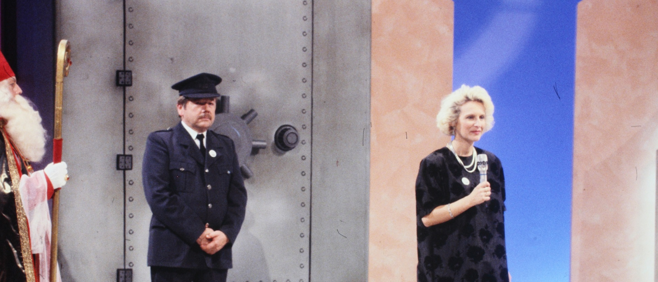 Archiefbeeld tv-show beginjaren Kom op tegen Kanker