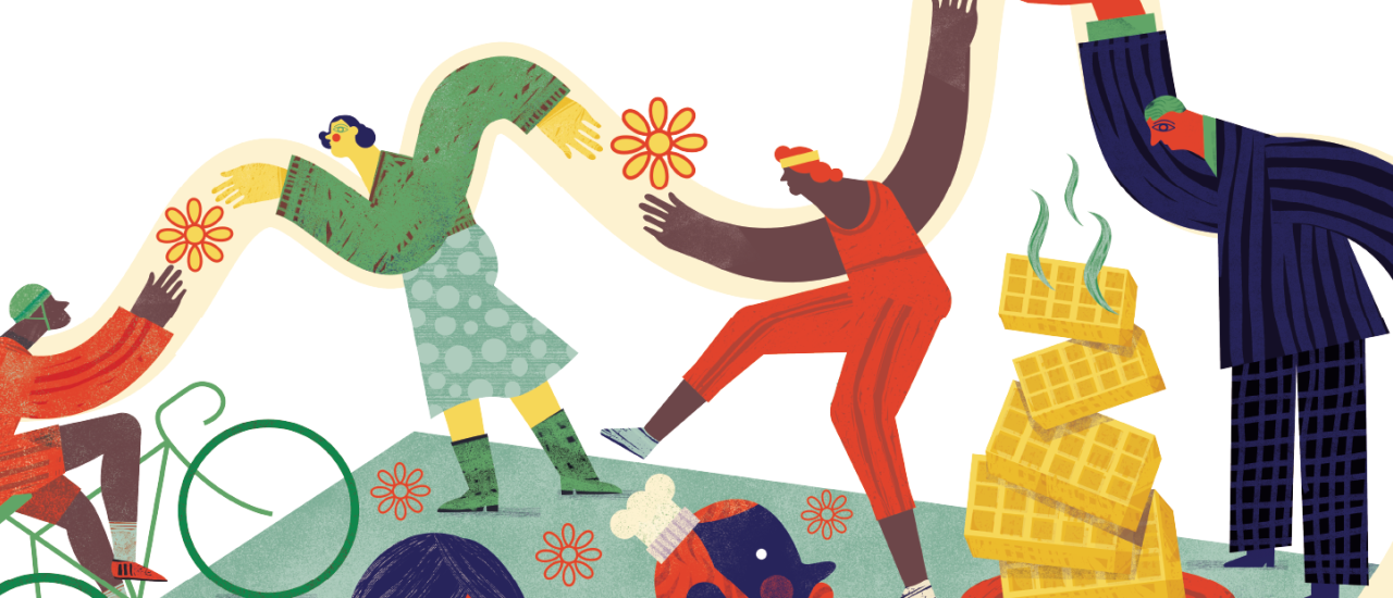 Illustratie solidariteit