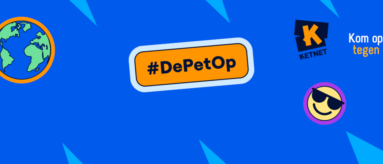 De Pet op - banner