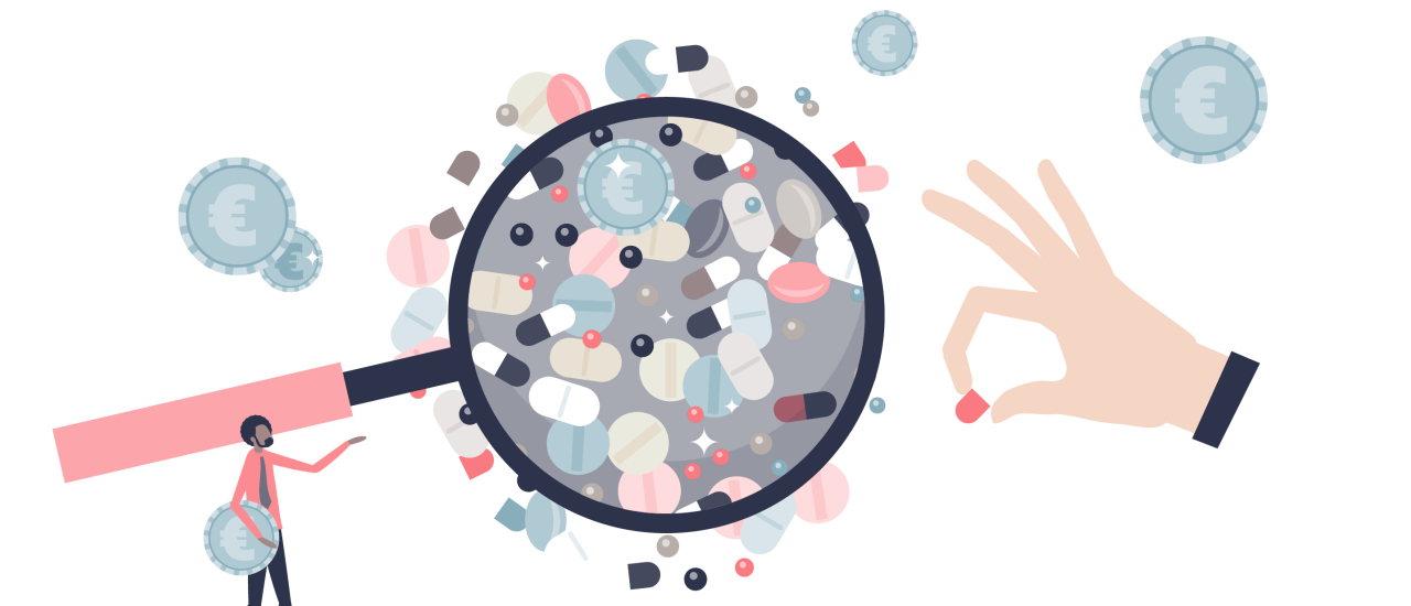 Betaalbare zorg illustratie
