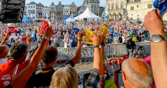 Supporters van de 1000 km 2014