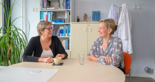Sigrid Stroobants en Evelien Smits
