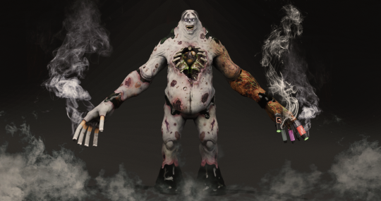 Smokezilla, het sigaretten- en vapemonster