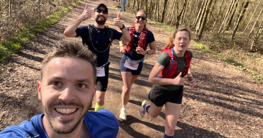 100km-run - sfeerbeelden lopers & supporters